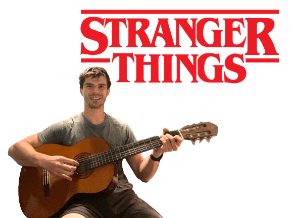 I Learned how to play the "Stranger Things" theme song on Guitar