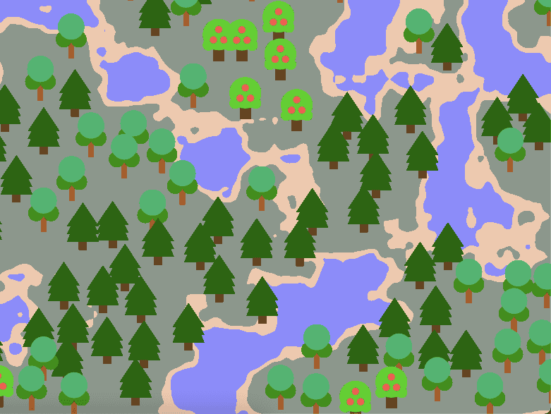 Coding Challenge: Procedurally Generated Forest Terrain