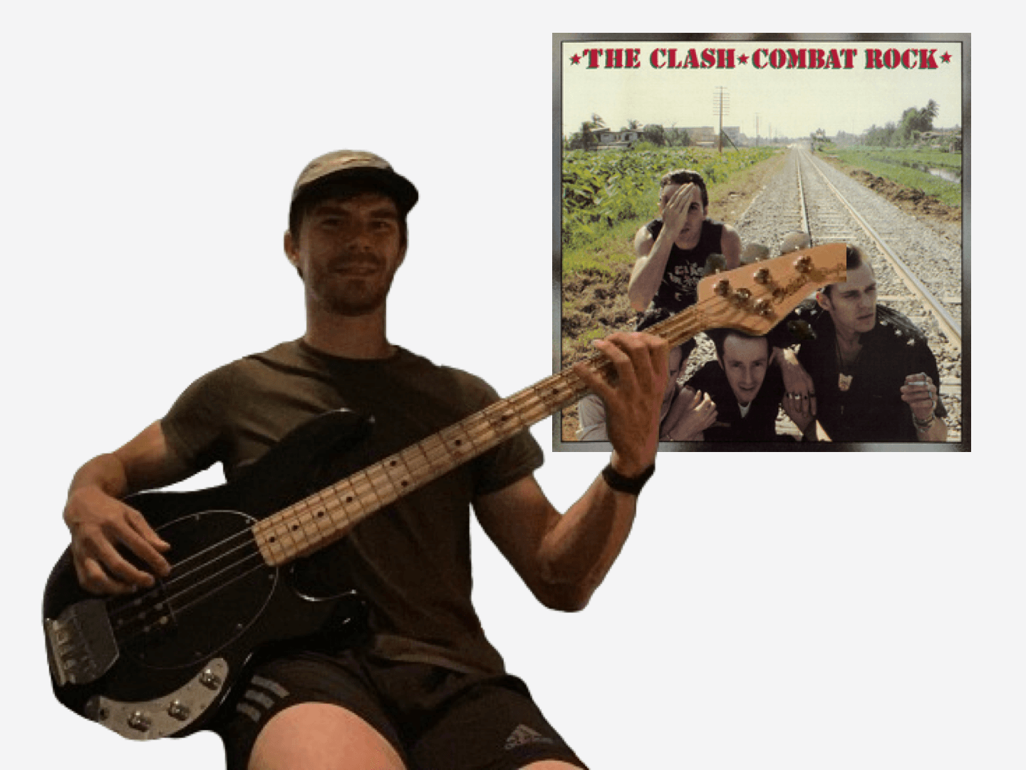 I Learned "Should I Stay Or Should I Go?" by The Clash on Bass Guitar